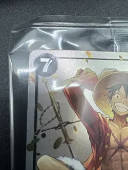 One Piece Monkey D. Luffy P-075 Tcg Card New In Package - Image 2