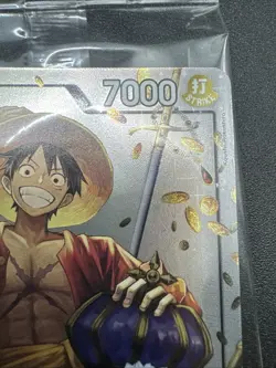 One Piece Monkey D. Luffy P-075 Tcg Card New In Package - Image 3