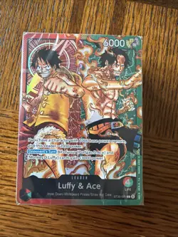 ONE PIECE ENGLISH TCG: (ST-30) Starter Deck EX: Luffy & Ace BRICK ONLY SEALED - Image 1