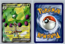 Arboliva ex 207/182 Ultra Rare Destined Rivals Pokemon Card Near Mint - Image 3
