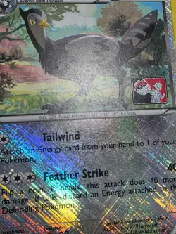 HP Unfezant - 82/98 (League Promo) Reverse Holo Promo League & Championship Card - Image 3