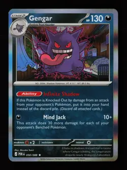 Gengar 050/088 Rare Perfect Order Pokemon Cards - Image 1