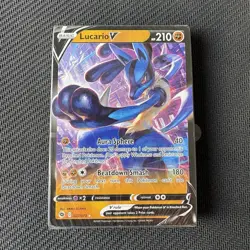 Lucario V 027/073 Non-Holo 30-Card Deck Exclusive Play! Pokemon New/Sealed - Image 1