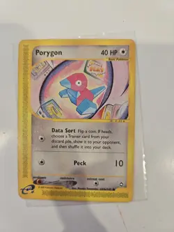 Pokemon TCG Porygon Non-Holo Card E-Series Aquapolis 103b/147 - Image 1