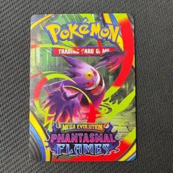 Mega Gengar Trainer Tips Card Pokemon TCG: Phantasmal Flames Near Mint (NM) - Image 1