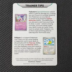 Quaquaval Trainer Tips Card Pokemon TCG: Paldea Evolved Near Mint (NM) - Image 2