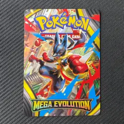 Mega Lucario Trainer Tips Card Pokemon TCG: Mega Evolution Near Mint (NM) - Image 1