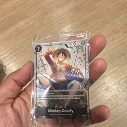 *Sealed* One Piece Monkey.D.Luffy P-075 Holo Card Promo Tin - Image 2
