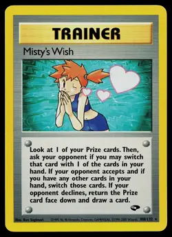Pokemon Card - Misty's Wish Gym Challenge 108/132 Rare - Image 1