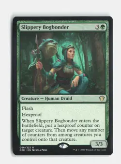 Slippery Bogbonder 66 Commander 2020 MTG NM - Image 1