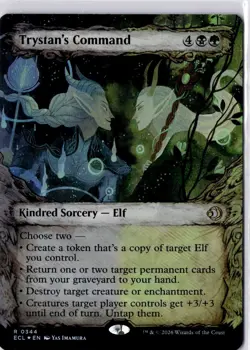 Trystan's Command (Showcase) Lorwyn Eclipsed Foil NM R 0344 - Image 1