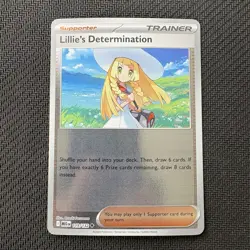Lillie's Determination 119/132 Reverse Holo Pokemon TCG: Mega Evolution NM - Image 1