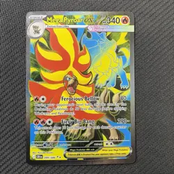 Mega Pyroar ex 099/086 Pokemon TCG: Chaos Rising Near Mint (NM) Full Art - Image 1