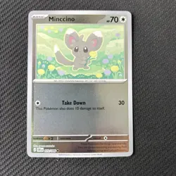 Minccino 072/086 Reverse Holo Pokemon TCG: Chaos Rising Near Mint (NM) - Image 1