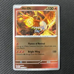 Ho-Oh 010/086 Reverse Holo Pokemon TCG: Chaos Rising Near Mint (NM) - Image 1