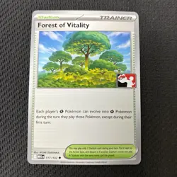 Forest of Vitality 117/132 Non-Holo Play! Pokemon Prize Pack Series 8 Stamped NM - Image 1