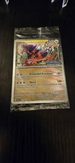 Sealed Koraidon 119/162 Temporal Forces Stamped Promo Pokemon Card - Image 1