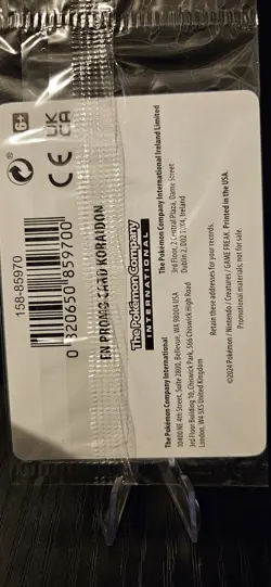 Sealed Koraidon 119/162 Temporal Forces Stamped Promo Pokemon Card - Image 3