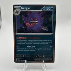 2026 Pokemon Perfect Order Gengar Rare #050/088 - Image 1