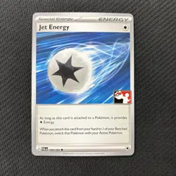 Jet Energy 190/193 Non-Holo Play! Pokemon Prize Pack Series 5 Stamped Near Mint - Image 1