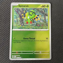 Spinarak 001/088 Reverse Holo Pokemon TCG: Perfect Order Near Mint (NM) - Image 1