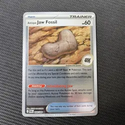 Antique Jaw Fossil 068/088 Reverse Holo Pokemon TCG: Perfect Order Near Mint NM - Image 1