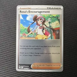 Rosa's Encouragement 084/088 Reverse Holo Pokemon TCG: Perfect Order Near Mint - Image 1