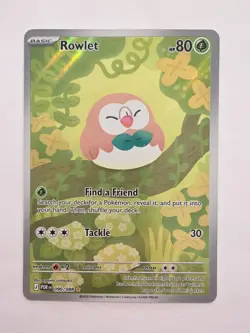 Pokemon TCG Rowlet 090/088 Perfect Order Illustration Rare English Near Mint - Image 1