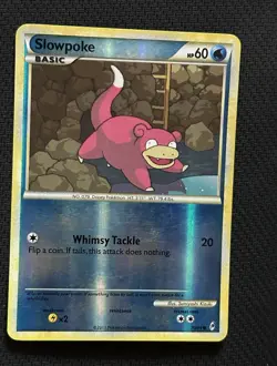 Pokemon Slowpoke 70/95 Call of Legends Reverse Holo Basic Water - Image 1