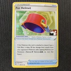 Pot Helmet 146/172 HOLO Play! Pokemon Prize Pack Series 3 Stamped Near Mint (NM) - Image 1