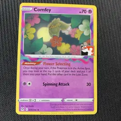 Comfey 079/196 Non-Holo Play! Pokemon Prize Pack Series 3 Stamped Near Mint (NM) - Image 1