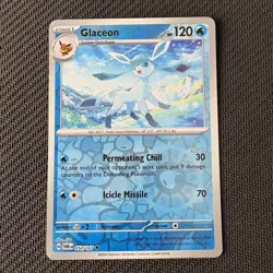 Glaceon 054/167 Reverse Holo Pokemon TCG: Twilight Masquerade Near Mint (NM) - Image 1