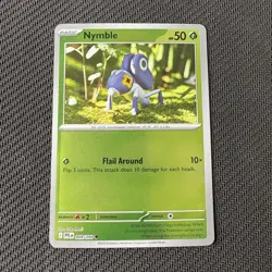 Nymble 009/094 Reverse Holo Pokemon TCG: Phantasmal Flames Near Mint (NM) - Image 1