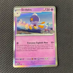 Drifblim SVP135 Pokemon TCG: Black Star Promos Pre-Release Stamped Stellar Crown - Image 1
