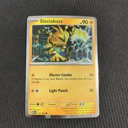 Electabuzz 125/165 Cosmos Holo Pokemon TCG: 151 - Image 1