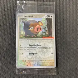 Lechonk 154/198 Gamestop Stamped Sealed Pokemon TCG: Scarlet & Violet Base Set - Image 1