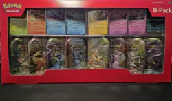 Pokemon TCG: Prismatic Evolutions 8-Pack Mini-Tin Set Sealed - Image 1