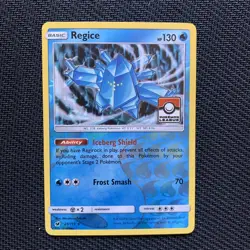 Regice 028/111 Play! Pokemon TCG League Promo Stamped Crimson Invasion - Image 1