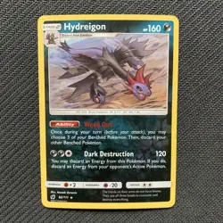 Hydreigon 62/111 Reverse Holo Pokemon TCG: Crimson Invasion Near Mint (NM) - S&M - Image 1
