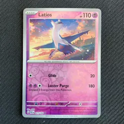 Latios 073/182 Reverse Holo Pokemon TCG: Paradox Rift Near Mint (NM) - Image 1