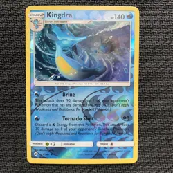 Kingdra Reverse Holo 031/147 Pokemon TCG: Burning Shadows Near Mint - Image 1