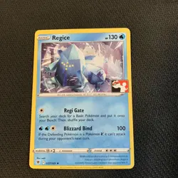 Regice 037/189 Play! Pokemon: Prize Pack Series 3 Stamped Near Mint (NM) - Image 1