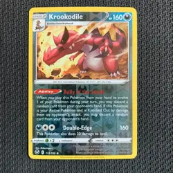 Krookodile 113/195 Reverse Holo Pokemon TCG: Silver Tempest Near Mint (NM) - Image 1