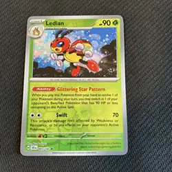 Ledian 003/142 Reverse Holo Pokemon TCG: Stellar Crown Near Mint (NM) - Image 1