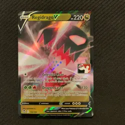 Regidrago V 135/195 Play! Pokemon Series 3 Near Mint (NM) Stamped - Image 1