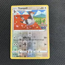 Tranquil 062/078 Reverse Holo Pokemon TCG: Pokemon GO Near Mint - Image 1