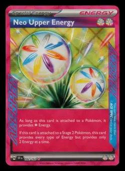 Neo Upper Energy 162/162 ACE SPEC Rare Temporal Forces Pokemon Near Mint - Image 1