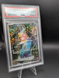 2023 Pokemon PAL EN #203 Magikarp Illustration Rare PSA 10 GEM MINT - Image 3