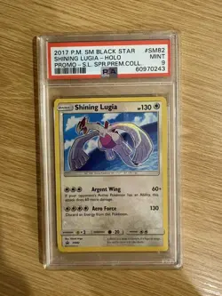 PSA 9 Shining Lugia SM82 Holo Promo Pokemon Sun & Moon Black Star 2017 MINT - Image 1
