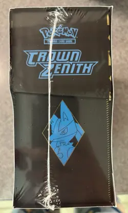 Pokemon Center Crown Zenith ETB Elite Trainer Box Plus New Sealed Small Tear - Image 5